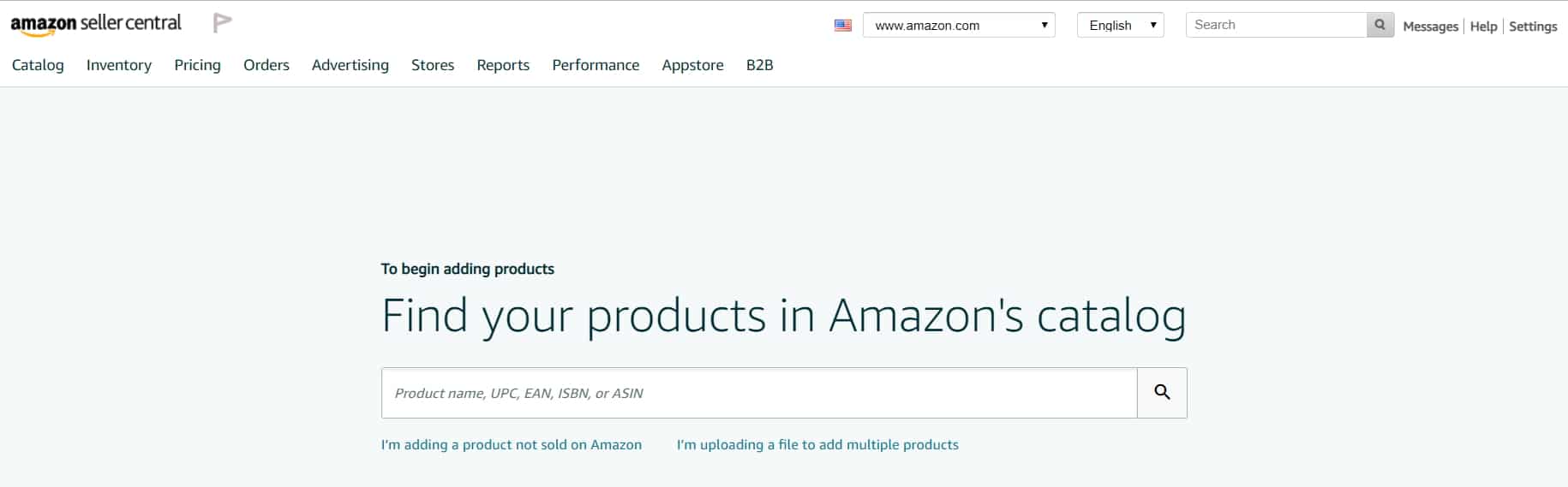 amazon add a product