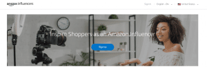 Amazon influencer program