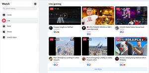 facebook live gamers